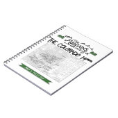 コロラド州14ers Fourteenersのデザイン ノートブック (左側)