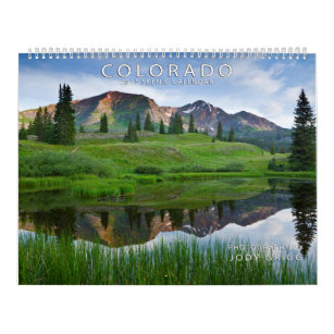 コロラド州2015の景色のカレンダー カレンダー