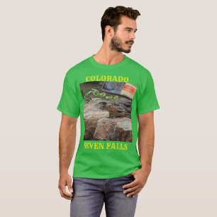 コロラド州7滝GのリスのTシャツ Tシャツ