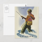 コロラド州 アメリカ ヴィンテージ トラベル ポストカード (正面/裏面)