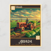 コロラド州，アルバダ |ヴィンテージはがき ポストカード (正面)