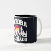 コロラド州,オーロラ ツートーンマグカップ (正面右)