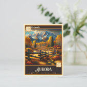 コロラド州,オーロラ |ヴィンテージはがき ポストカード (スタンド正面)