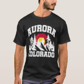 コロラド州,オーロラ Tシャツ (正面)