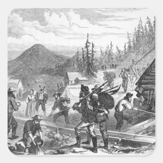 コロラド州,グレゴリー金ゴールドディギンス スクエアシール (正面)