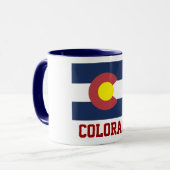 コロラド州：コロラド州旗 マグカップ (正面左)