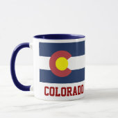 コロラド州:コロラド州旗 マグカップ (左)