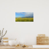 コロラド州,サンフラワーズ&マウンテンズ ポスター (キッチン)