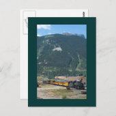 コロラド州，シルバートン ポストカード (正面/裏面)