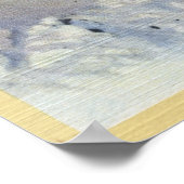 コロラド州「スノゴ」雪の除雪の冬 ポスター (角)