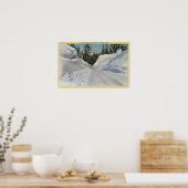 コロラド州「スノゴ」雪の除雪の冬 ポスター (キッチン)