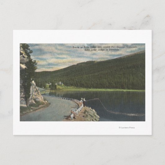 コロラド州，デンバー3 ポストカード (正面)