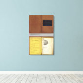 コロラド州，デンバー キャンバスプリント (インサイチュ (ウッドフロア))