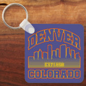 コロラド州，デンバー キーホルダー (正面)
