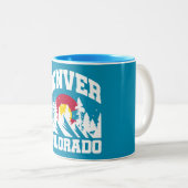 コロラド州，デンバー ツートーンマグカップ (正面右)