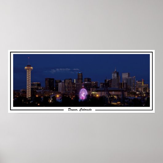 コロラド州，デンバー ポスター (正面)
