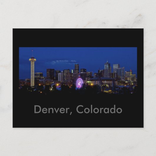 コロラド州,デンバー ポストカード (正面)