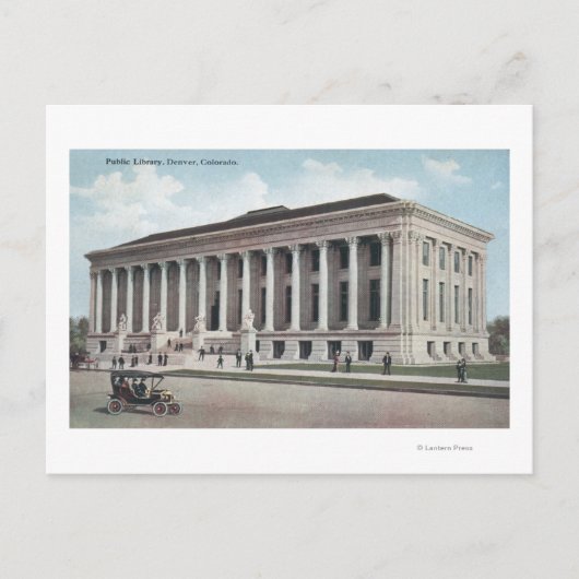 コロラド州，デンバー ポストカード (正面)