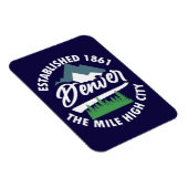 コロラド州，デンバー マグネット (右側)