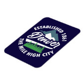 コロラド州，デンバー マグネット (左側)