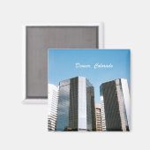 コロラド州，デンバー マグネット (正面/裏面)