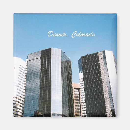 コロラド州，デンバー マグネット (正面)