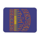 コロラド州,デンバー マグネット (横)