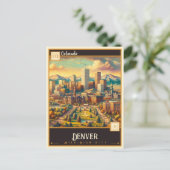 コロラド州，デンバー |ヴィンテージ ポストカード