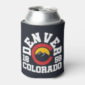 コロラド州，デンバー 缶クーラー (缶正面)