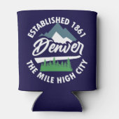 コロラド州，デンバー 缶クーラー (裏面)