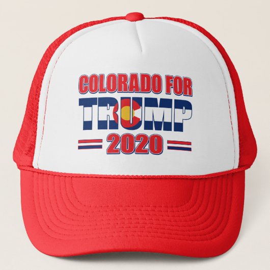 コロラド州・トランプ州・民主党 キャップ (正面)