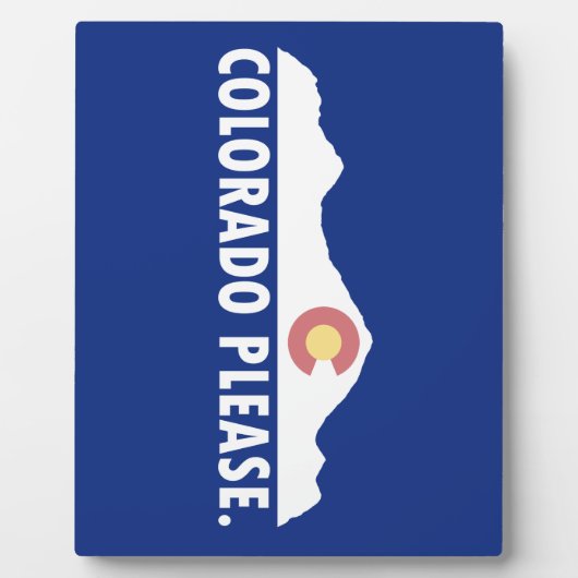 コロラド州 フォトプラーク (正面)