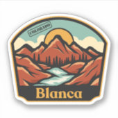 コロラド州，ブランカ シール (正面)