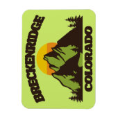 コロラド州，ブリッケンリッジ マグネット (縦)