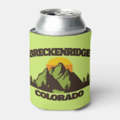 コロラド州，ブリッケンリッジ 缶クーラー (缶正面)