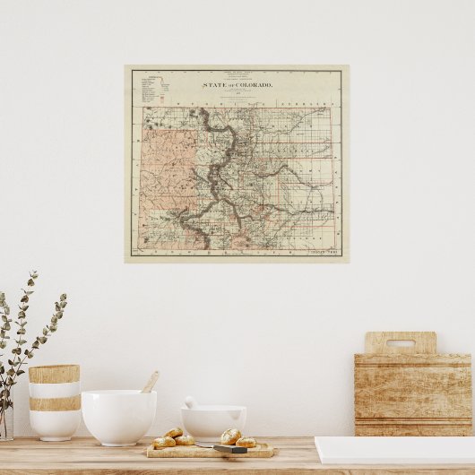 コロラド州 ポスター (キッチン)