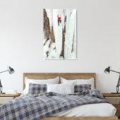 コロラド州，マン登山アイス キャンバスプリント (インサイチュ (寝室))