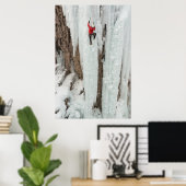 コロラド州，マン登山アイス ポスター (ホームオフィス)