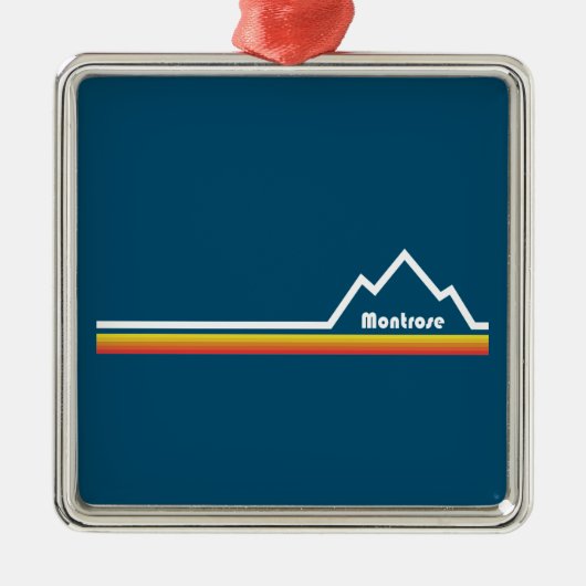 コロラド州，モントローズ メタルオーナメント (正面)