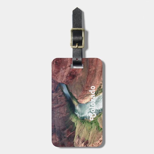 コロラド州 ラゲッジタグ (正面縦)