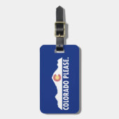 コロラド州 ラゲッジタグ (正面縦)