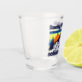 コロラド州，ロッキーマウンテン ショットグラス (左)