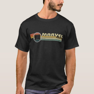 コロラド州 – ヴィンテージ1980年代スタイルMARVEL, CO Tシャツ