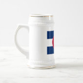 コロラド州：米国州旗 ビールジョッキ (左)