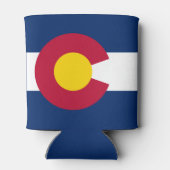 コロラド州：米国州旗 缶クーラー (裏面)