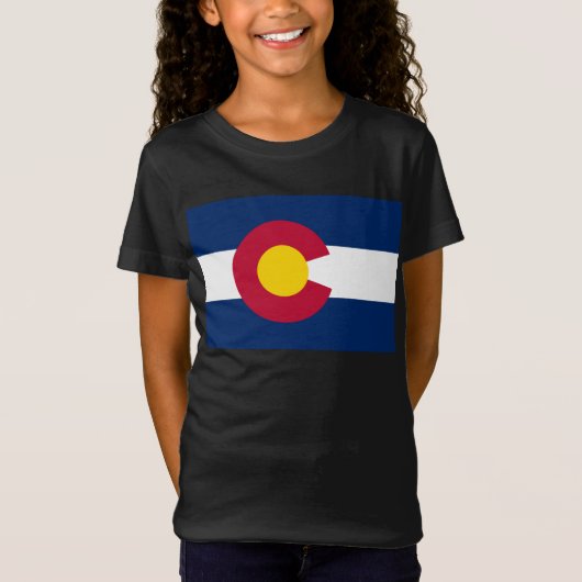 コロラド州：米国州旗 Tシャツ (正面)