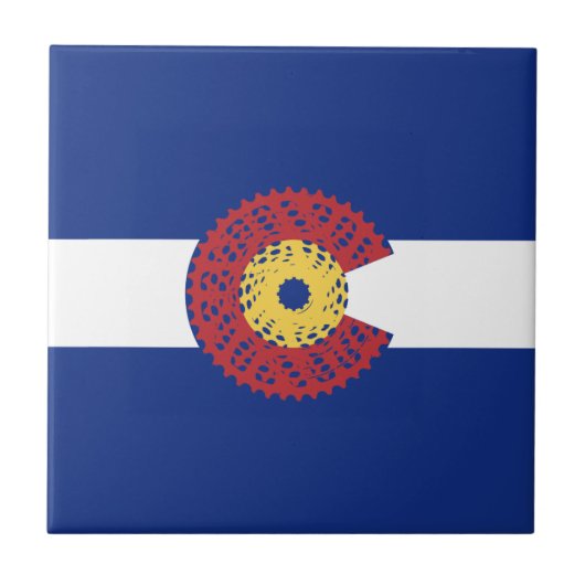 コロラド州（自転車カセット） タイル (正面)