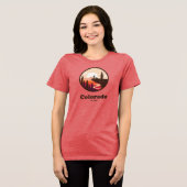 コロラド州 設立1876年 トライブレンドＴシャツ (正面全面)
