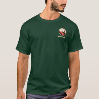 コロラド州 設立1876 ダークTシャツ Tシャツ