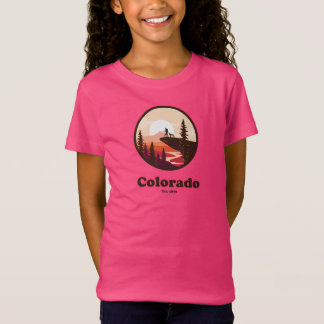 コロラド州 設立1876 女子用 Tシャツ